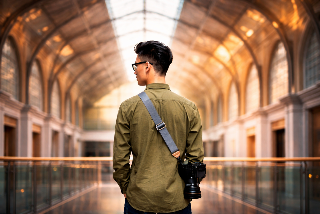Camera Strap Lightweight Adjustable Heavy Duty for DSLR and Action Camera