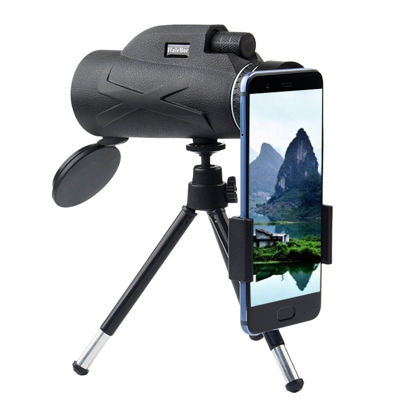 80x100 Monocular Telescope High Power Zoom Compact Lightweight for Birdwatching and Outdoor Use